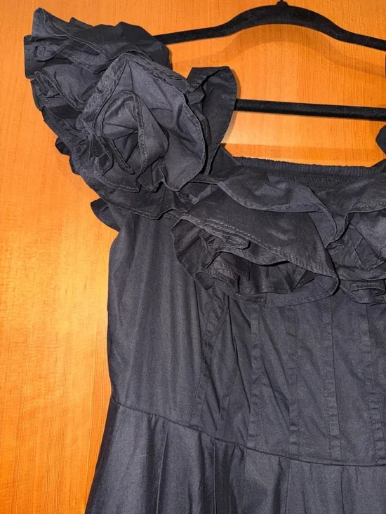 Maeve The Corina Ruffled Off-Shoulder Midi Dress - Picture 8 of 8